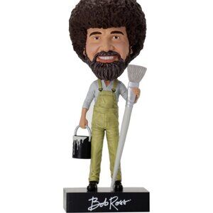 NEW Limited Edition Bob Ross 8'' Figure Bobblehead